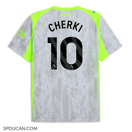 Muški Nogometni Dres Manchester City Rayan Cherki #10 Rezervni 2025-26 Kratak Rukav